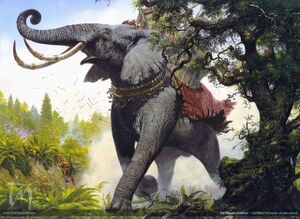 Ted Nasmith – The Mûmak of Harad.jpg