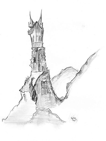 Datei:Turm bleistiftzeichnung.jpg