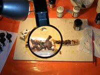 Bild 2: Miniaturenbemalung