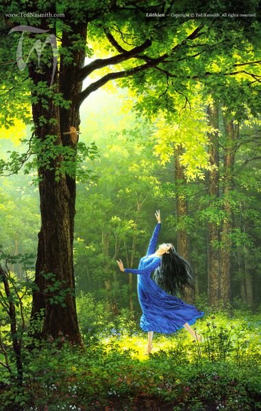 Datei:Ted Nasmith – Lúthien.jpg